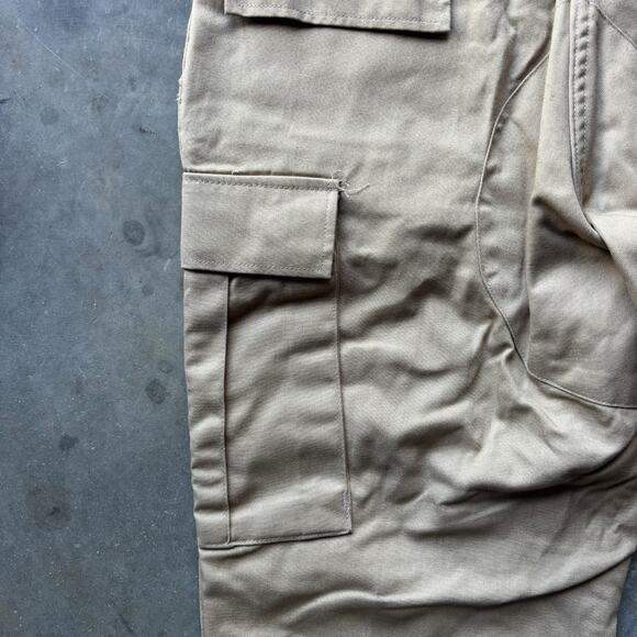 Tru-Spec Tactical Cargo Pants Men's L 36x29 Khaki Ripstop Utility Workwear - Picture 13 of 16